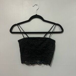 Urban Outfitters Black Lace Top